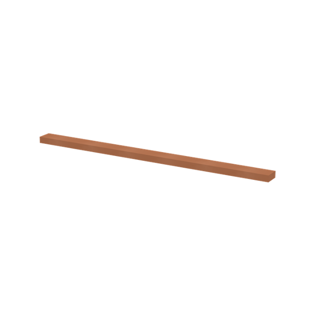 ZX2061 Szyna Cu 20x5mm, L:945mm