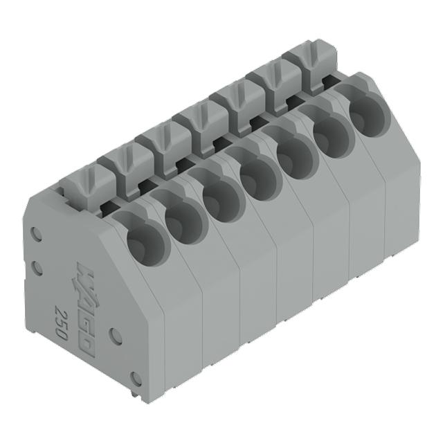 listwa zaciskowa do pł. drukowanych 7-bieg. szara raster 3,5 mm /45szt./ WAGO