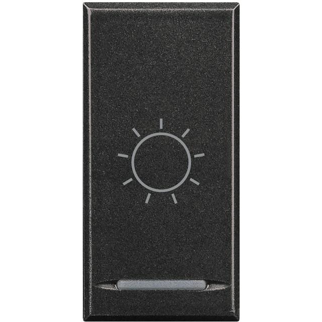 AXOLUTE MYHOME - KLAWISZ ''ŚWIATŁO'' 1M ANTRACYT, HS4915BA, Bticino