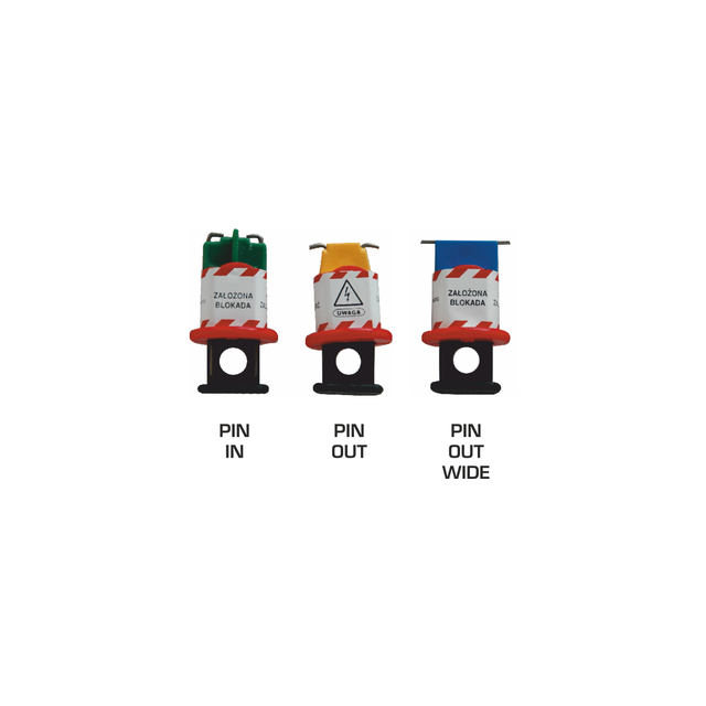 ZESTAW 3 ZABEZPIECZEŃ PIN