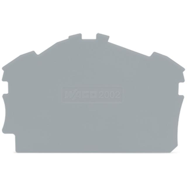 Ścianka końcowa szara TOPJOBS /25szt./ 2002-6391 WAGO