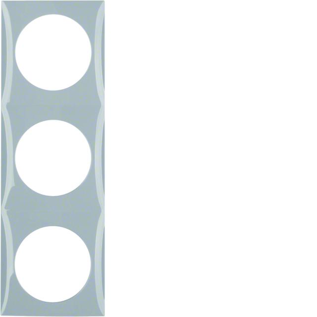 Integro Flow Ramka 3-krotna, szary 918192507 HAGER