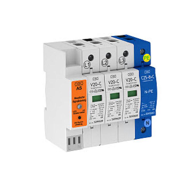 V 20-C/3+NPE+AS, OGRAN.PRZECIWP.V20 C/ 3+NPE A