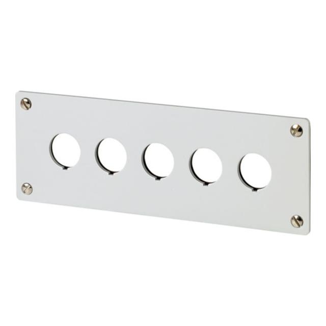 M22-E5 Płyta czołowa do montażu podtynkowego - 5 otworów 22mm 216546 EATON
