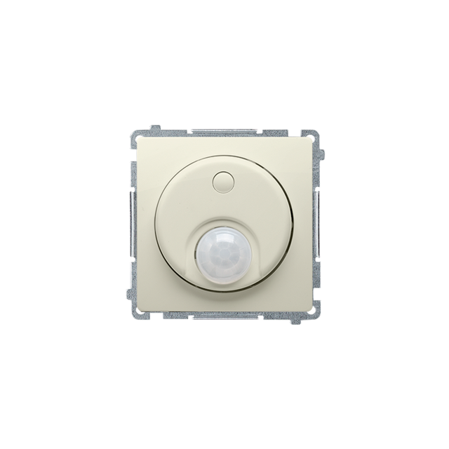 Simon Basic Łącznik z czujnikiem ruchu z przekaźnikiem 8(2) A 230V. Wymagana instalacja 3-przewodowa beż BMCR10P.01/12 KONTAKT