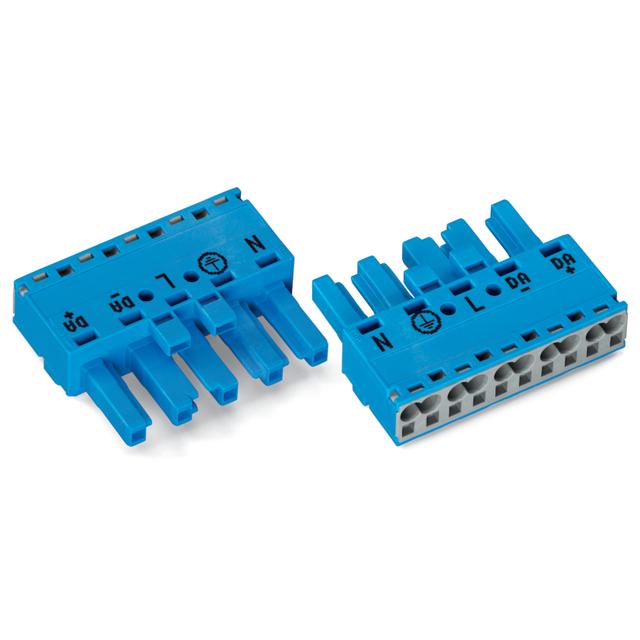 WINSTA gniazdo 5-torowe niebieskie kodowanie I