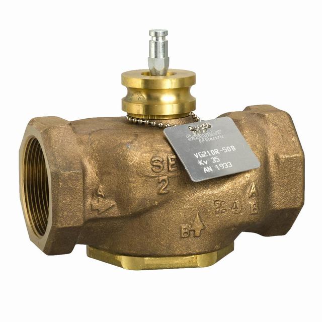 VG210R, zawór regulacyjny, 2-drogowy, DN50, kvs 35, przyłącze 2, gwint wewnętrzny, medium -7…138°C,