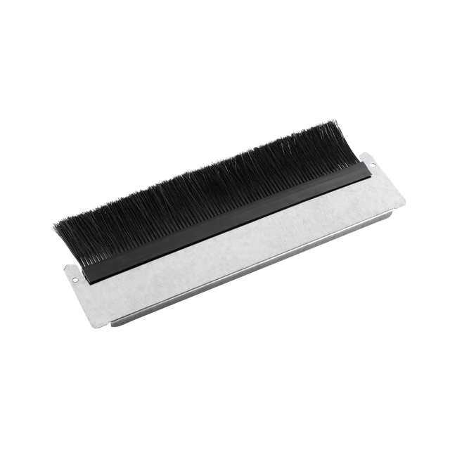 Płyta osłonowa z przepustem szczotkowym J2, K2, L1, blacha stalowa hartowana