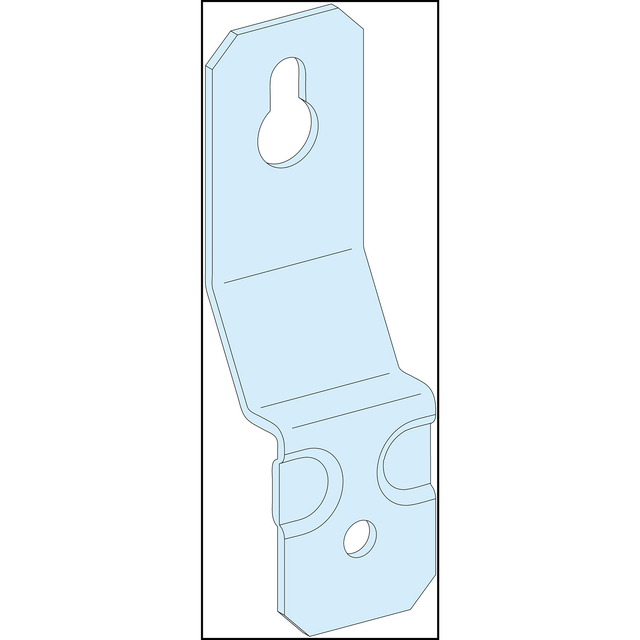 Rozdzielnice PrismaSet, komplet 4 zewnętrznych uchwytów do montażu obudów do ściany