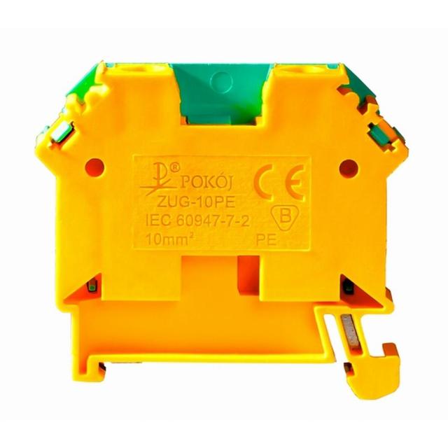 ZUG-10PE ZŁĄCZKA OCHRONNA K.ŻÓŁTO-ZIELONY