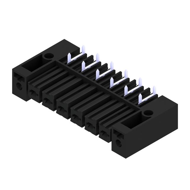 BVL 7.62HP/06/270FI 3.5SN BK BX Wtyki PCB (złącza płyty), 7.62 mm, Liczba biegunów: 6, kąt odejścia: 270° /50szt./ 1929450000 WEIDMÜLLER