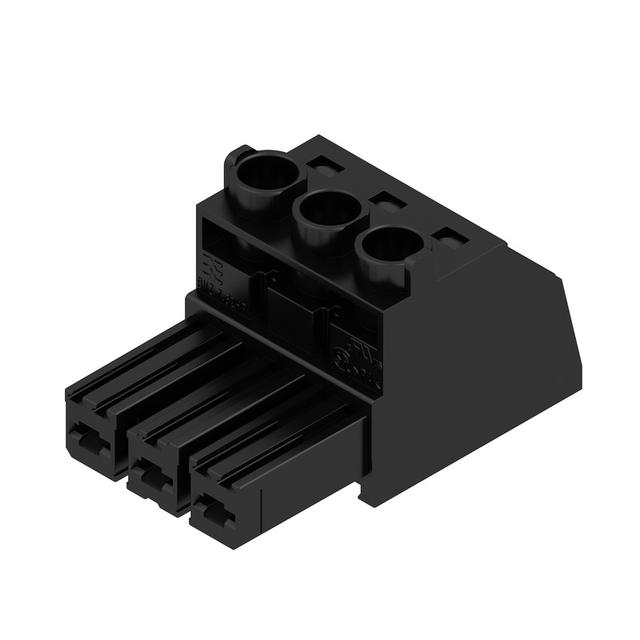 BVZ 7.62HP/03/180 SN BK BX Złącze kablowe do płytek drukowanych /100szt./ WEIDMULLER