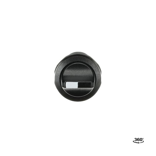 Przełącznik obrotowy 2poz.2NO czarny C2SS3-10B-20