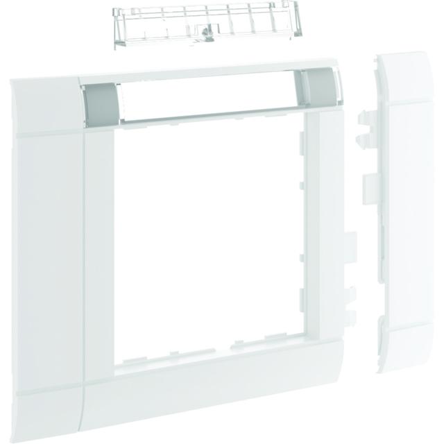 tehalit.WA Maskownica 80mm 1-krotna 55x55mm pole opisowe PC-ABS bezhalog biały GR0802A9016 HAGER