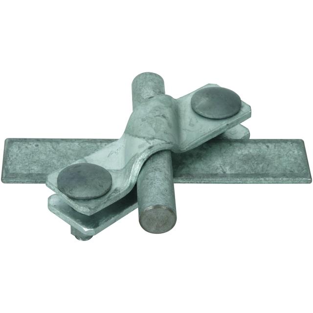 Zacisk SV do drutu 7-10/płask. 40/fi 16 mm, St/tZn