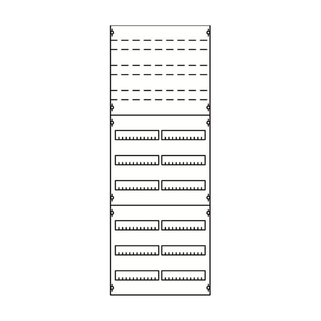 2V5KA Pole rozdzielcze 2 kol.szer.