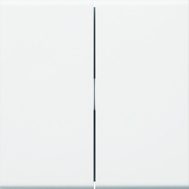 tehalit.WA Klawisze do łącznika 2-klawiszowego PC-ABS bezhalogenowy biały