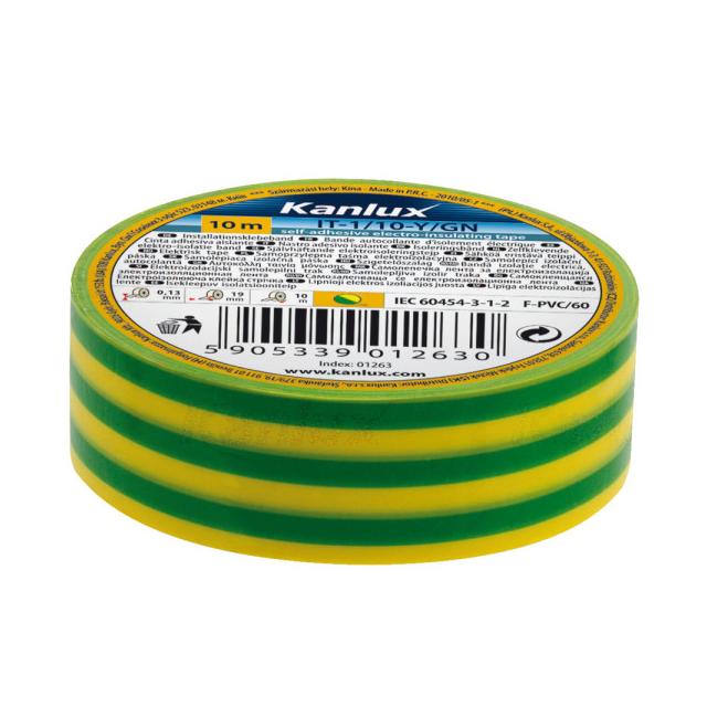 01277; IT-1/20-Y/GN Samoprzylepne taśmy elektroizolacyjne