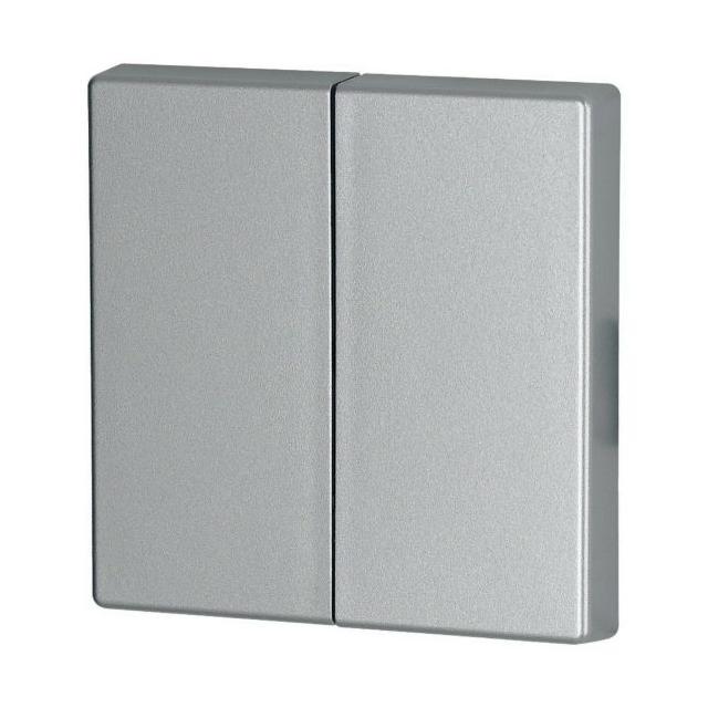 CWIZ-02/03 klawisz podwójny srebrny - 55x55mm 126048 EATON