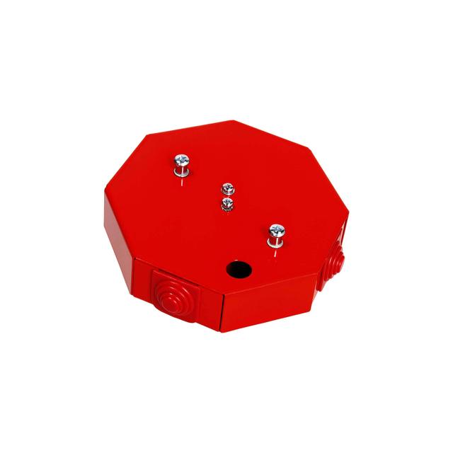 PIP-1AN B3x2x4 Puszka przeciwpożarowa, ośmiokątna, E90, z bezpiecznikiem 0,375A, 3x2x4 mm2, 123x115x SIMET
