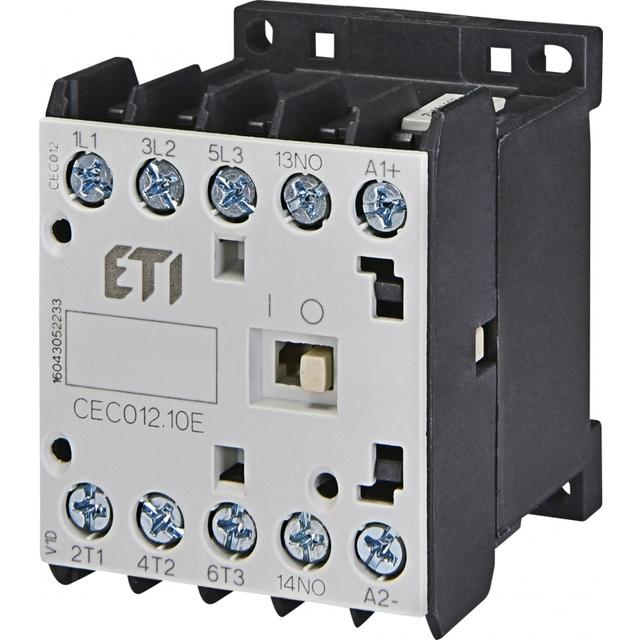 Stycznik silnikowy miniaturowy CEC012.10-400V-50/60HZ 004641079 ETI
