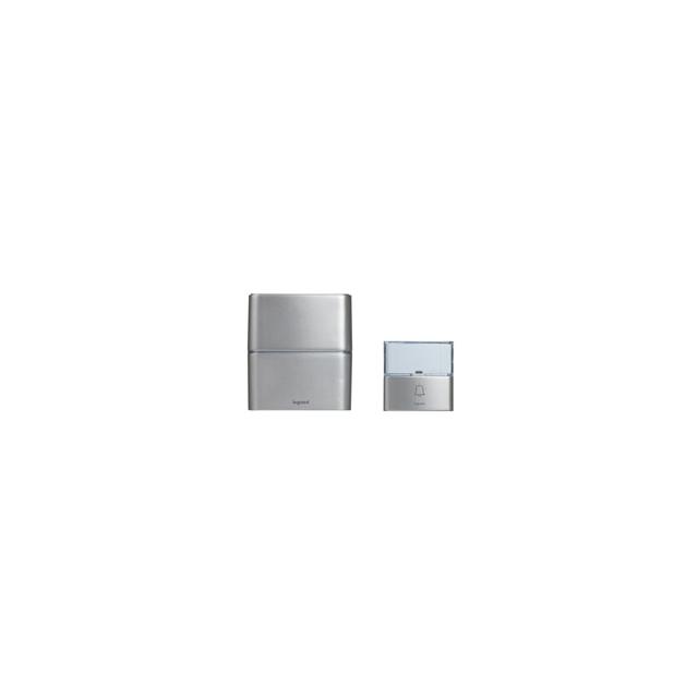 Zestaw Dzwonkowy Bezprzewodowy Serenity - Aluminium 094271 LEGRAND