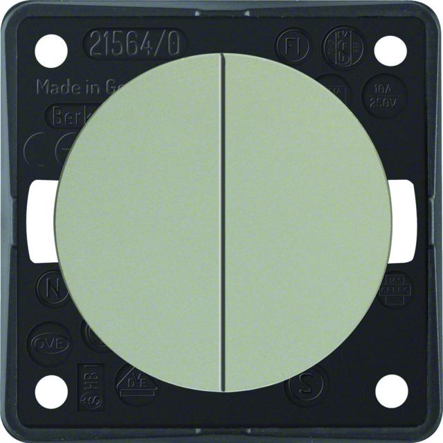 Integro Flow Łącznik wieloklaw. przyciskowy, stal szl, lak