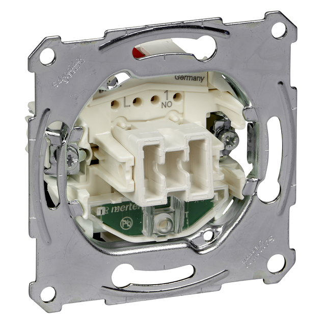 Merten, mechanizm łącznika schodowego do łącznika kart hotelowych, z podświetleniem, 6A, AC