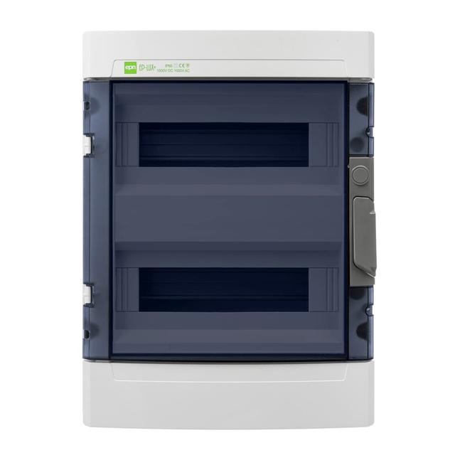 EP-LUX PLUS RN 2/26 drzwi transparentne (N+PE) IP55