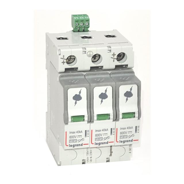 OGRANICZNIK PRZEPIĘĆ T2 PV 600VDC, Legrand