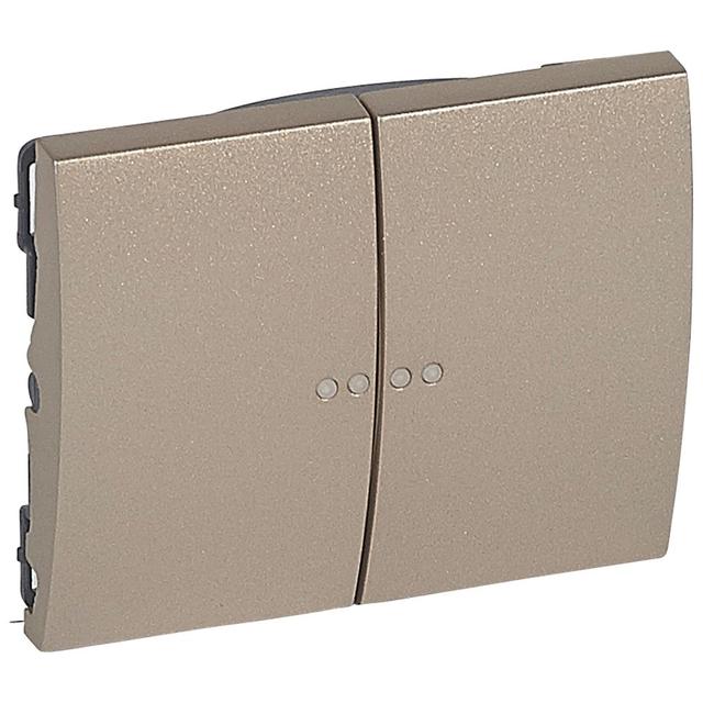 SISTENA LIFE KLAWISZ TITAN PODWÓJNY DO MECHANIZMÓW PODŚWIETLANYCH, Legrand