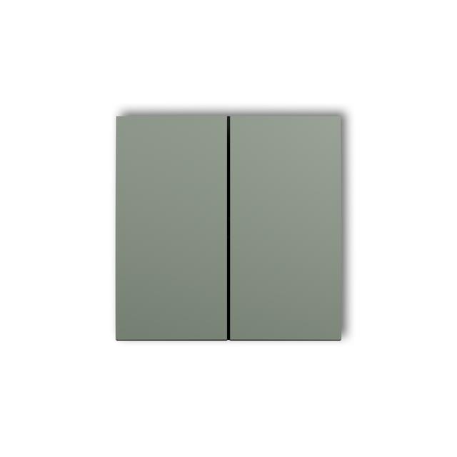 Klawisze podwójne do łączników ICON, MINI (komplet dwóch sztuk) szałwiowy 61DKL-2 KARLIK