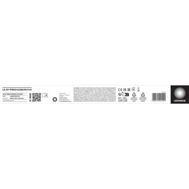 Profil LS AY-PW03/U/26x26/14/2