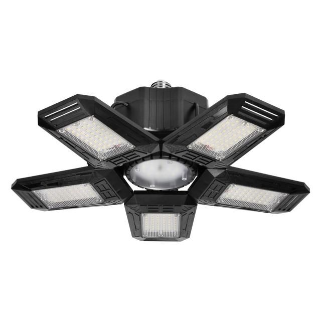 RIGEL LED lampa warsztatowa składana 5-skrzydłowa E27 55W 6500K 4950lm WL-10 ORNO