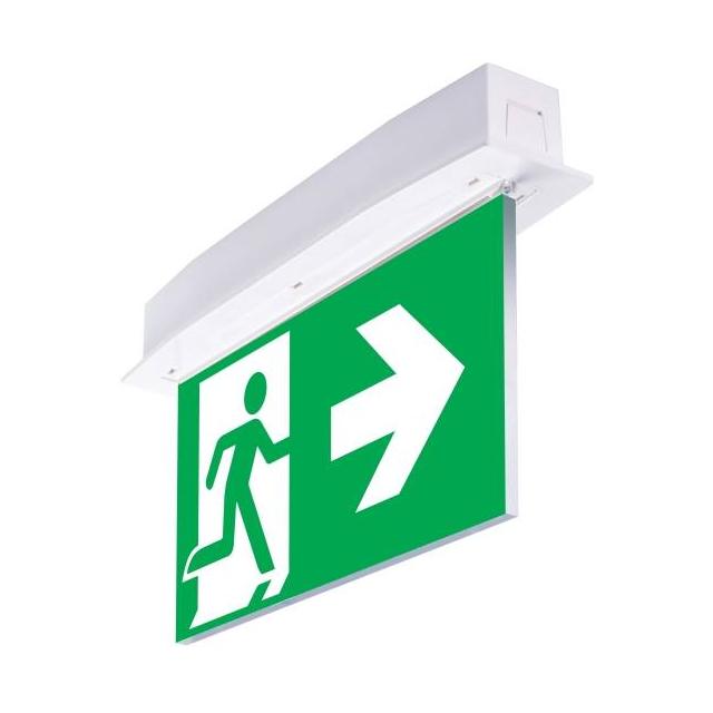 Oprawa awaryjna P/T SUPREMA LED D-std SA 3H IP54 AT