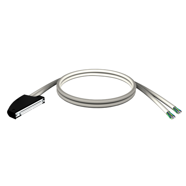 Modicon X80, zestaw kablowy, złącze 40 pin, 2 x luźne końcówki, do modułów wejść/wyjść M340, 10 m