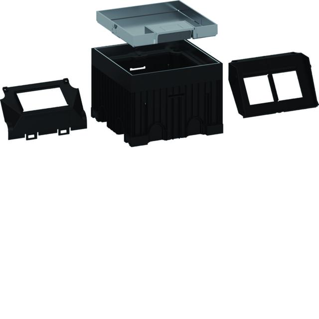 tehalit.VE-EE Puszka podło-montazowa mini IP30 3kN Q02 144x144 15mm stal UDKQ02E15U HAGER
