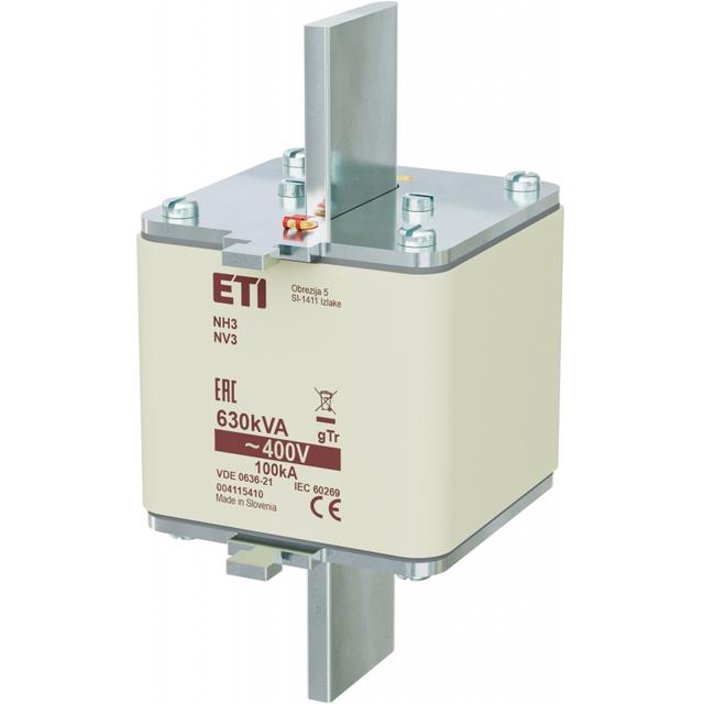 WT-3 gTr 630kVA 400V - Wkładka topikowa przemysłowa - transformatorowa