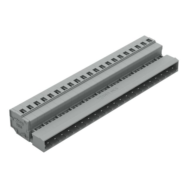 MCS-MIDI Classic wtyk 21-bieg. szary raster 5 mm /10szt./ WAGO