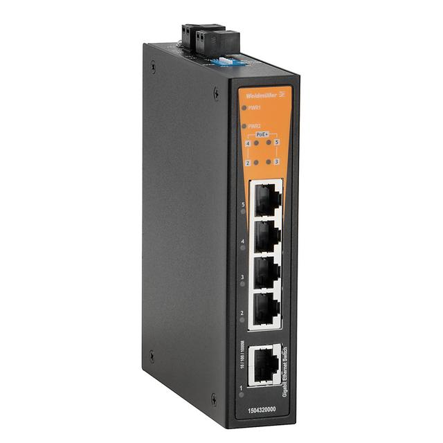IE-SW-BL05T-1GT-4GTPOE Przełącznik sieciowy (switch) WEIDMULLER