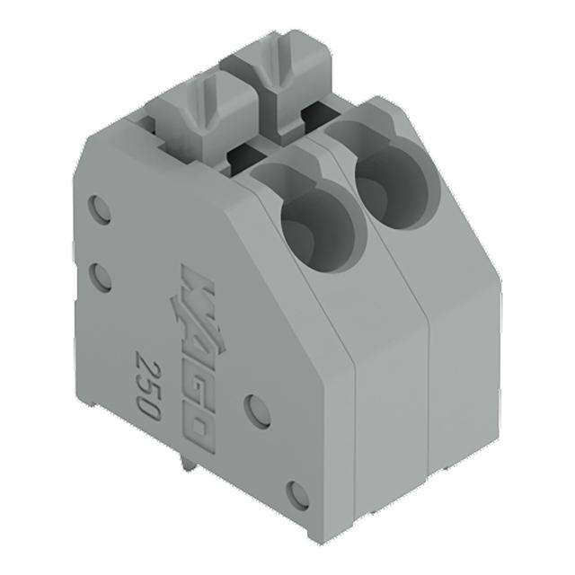 listwa zaciskowa do pł. drukowanych 2-bieg. szara raster 3,5 mm /140szt./ WAGO