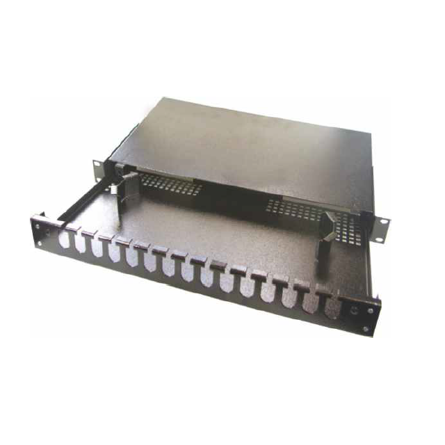 Szuflada zapasu patchcordów 19" 1U