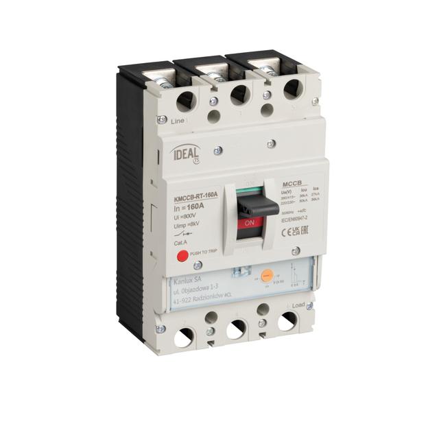 KMCCB-RT-160A Wyłącznik kompaktowy IDEAL TS KMCCB-RT-160A KANLUX