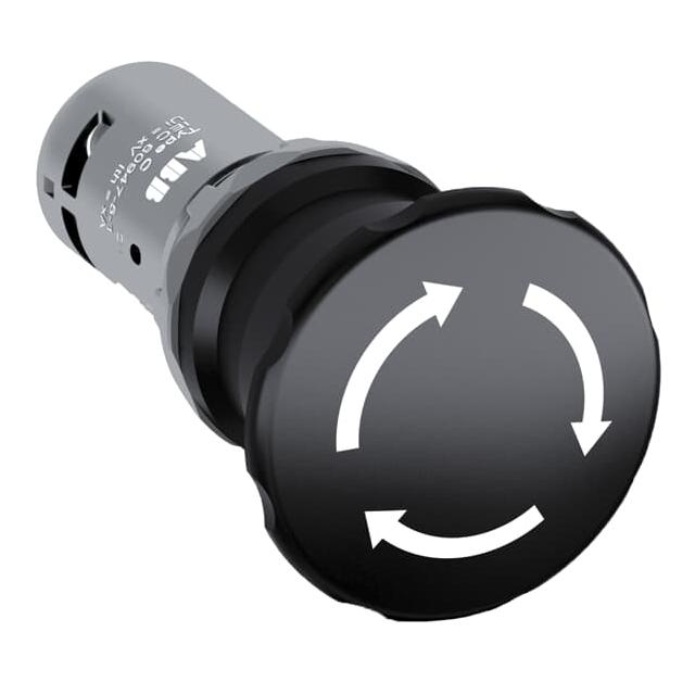 Przycisk bezpieczeństwa 1NO1NC czarny CE4T-10B-11