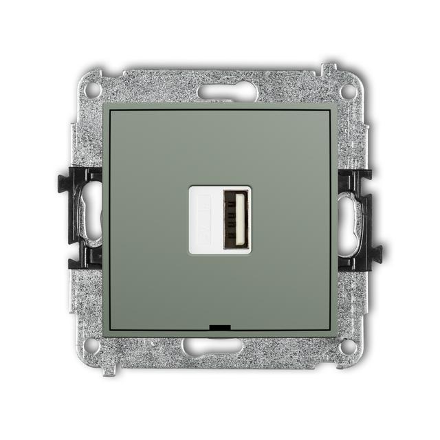 ICON Ładowarka USB typ A 5W max. 5V 1A szałwiowy 61ICUSBBO-1 KARLIK