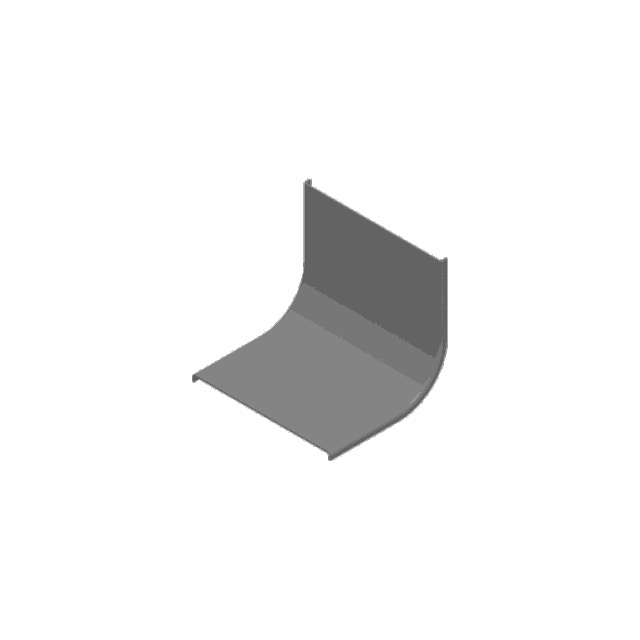 PLZWP100 Pokrywa łuku wewnętrznego 90° 1,5 mm