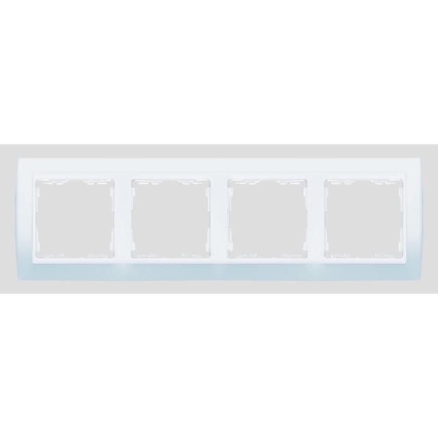RAMKA 4X BIAŁA/BIAŁA 82640-30 KONTAKT