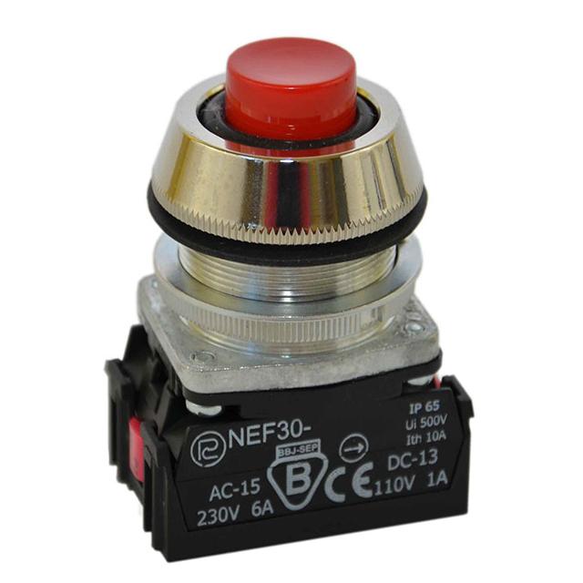 Przycisk NEF30-UW2Y czerwony