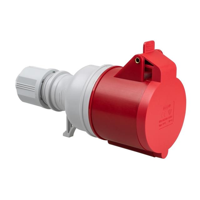 Gniazdo siłowe przenośne 32A 3P + N + uziemienie