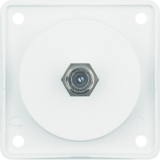 Integro Flow Gniazdo przyłączeniowe anteny SAT, biały 945192502 HAGER